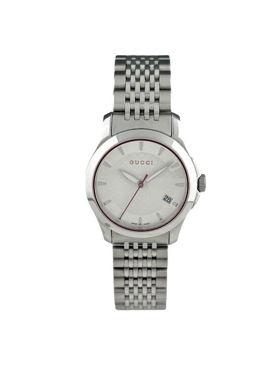 Gucci Timeless 126.5 Watch SS Quartz White